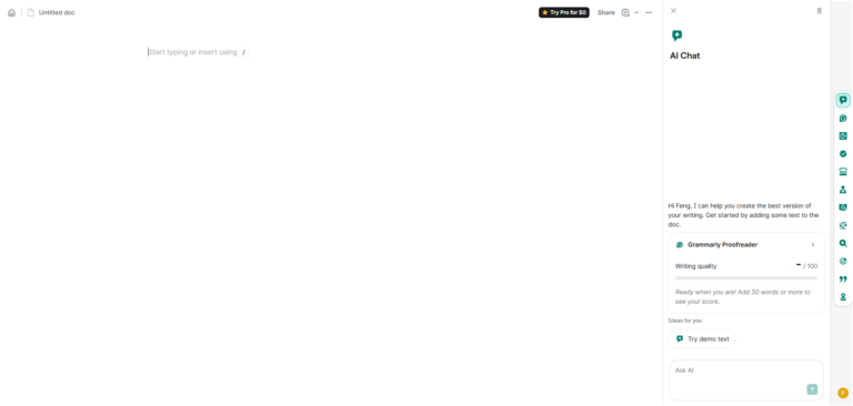Grammarly (Free Version)