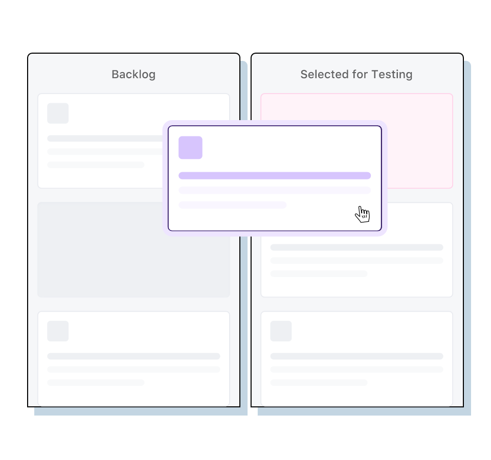 VWO helps you to build and prioritize hypotheses for your roadmap